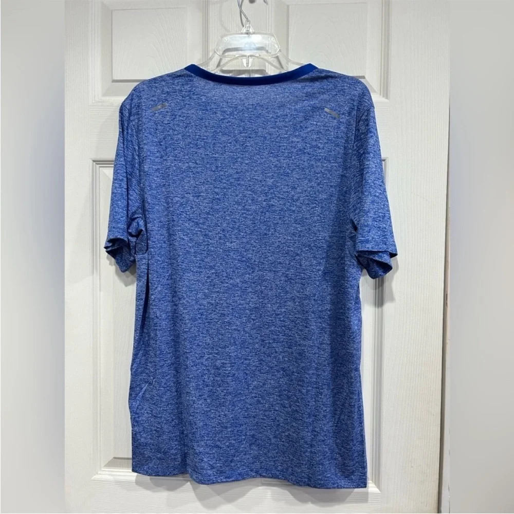 Nike Men’s S Small Dri-FIT Rise 365 Running Top T-Shirt Performance Blue NWT - Picture 3 of 7